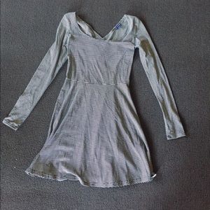 Striped dress long sleeve